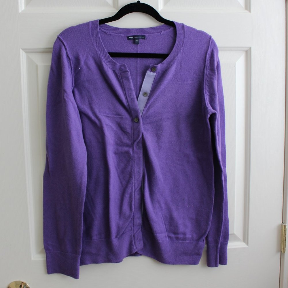 Purple Gap cardigan